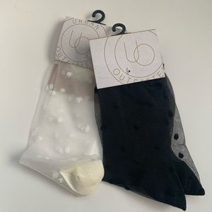 ✨BUNDLE DEAL ✨ UO SHEER CREW SOCK